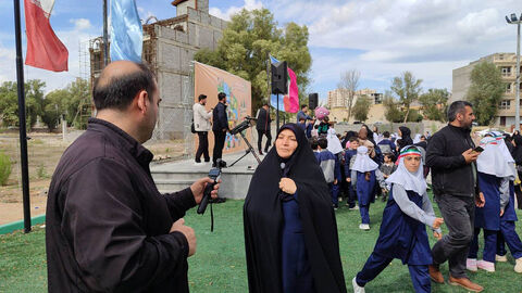 طنین یاد شهدای کودک در اولین روز هفته ملی کودک با جشنواره بادبادک‌ها در سرعین
