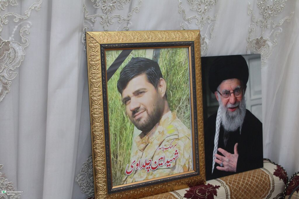 «لبخندهایی که از یاد نمیروند» در دیدار با فرزندان شهید امین چلداوی