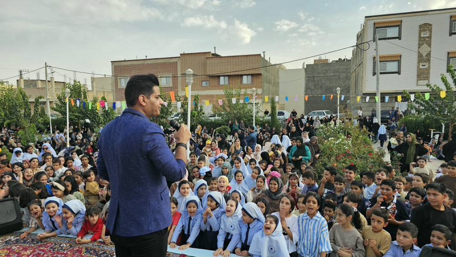 «به احترام ایران»؛ وقتی پارک فردوسی زیار خانهی بزرگ خندههای کودکانه شد