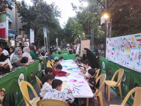 امیدآفرینی اجتماعی با شکوفایی هنر و خلاقیت در گذر فرهنگی چهارباغ همزمان با هفته ملی کودک و جشنواره بین‌المللی فیلم‌های کودکان و نوجوانان اصفهان