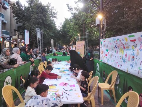 امیدآفرینی اجتماعی با شکوفایی هنر و خلاقیت در گذر فرهنگی چهارباغ همزمان با هفته ملی کودک و جشنواره بین‌المللی فیلم‌های کودکان و نوجوانان اصفهان
