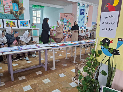 گزارش تصویری | اجرای ویژه‌برنامه‌های نخستین روز از هفته ملی کودک در مرکز گرمی