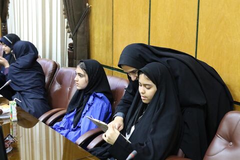 دیدار اعضای کانون پرورش فکری مازندران با فرماندهی انتظامی استان در هفته ملی کودک