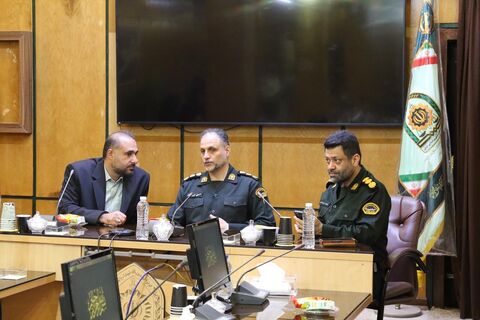 دیدار اعضای کانون پرورش فکری مازندران با فرماندهی انتظامی استان در هفته ملی کودک