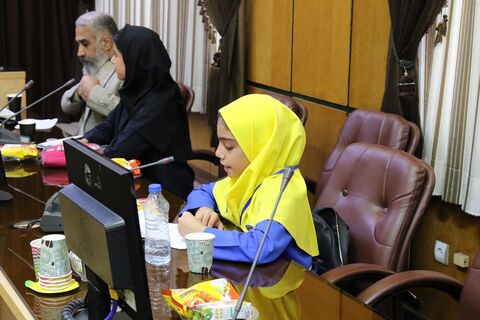 دیدار اعضای کانون پرورش فکری مازندران با فرماندهی انتظامی استان در هفته ملی کودک