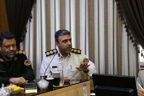 دیدار اعضای کانون پرورش فکری مازندران با فرماندهی انتظامی استان در هفته ملی کودک