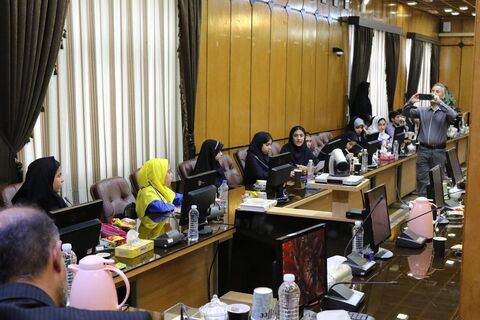 دیدار اعضای کانون پرورش فکری مازندران با فرماندهی انتظامی استان در هفته ملی کودک