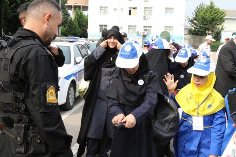 دیدار اعضای کانون پرورش فکری مازندران با فرماندهی انتظامی استان در هفته ملی کودک