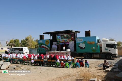 روز پنجم تماشاخانه سیار در بهرام‌آباد