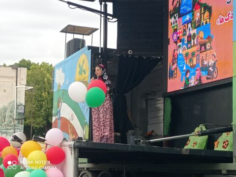 جشن بزرگ بادبادک‌ها در روز جهانی کودک همراه با کودکان ایلامی به روایت تصویر