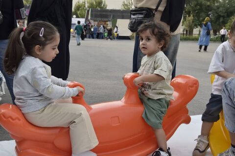 «لبخندهایی که از یاد نمی‌روند»؛ آغاز هفته ملی کودک در «قرار کودکی»