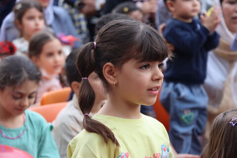خیابان حجاب میزبان شادپیمایی کودکان در آغاز هفته ملی کودک شد