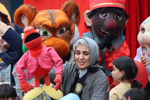 خیابان حجاب میزبان شادپیمایی کودکان در آغاز هفته ملی کودک شد