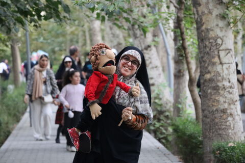 خیابان حجاب میزبان شادپیمایی کودکان در آغاز هفته ملی کودک شد/آلبوم 2