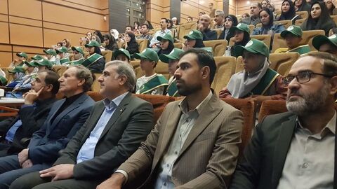 کرمانشاه.  آیین پایانی ماموریت ماکان