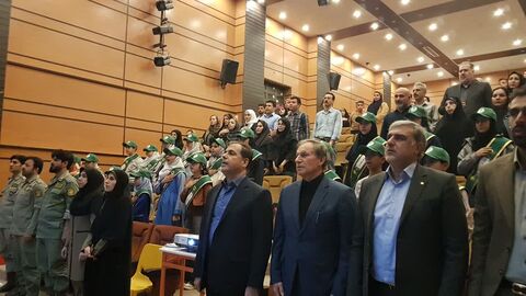 کرمانشاه.  آیین پایانی ماموریت ماکان