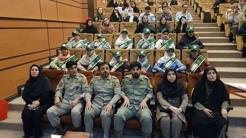کرمانشاه.  آیین پایانی ماموریت ماکان