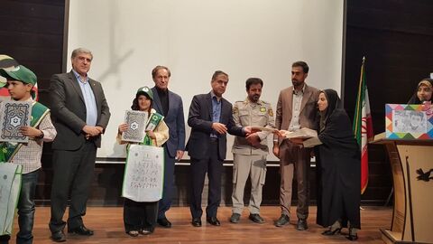 کرمانشاه.  تجلیل از برگزیدگان ماموریت ماکان