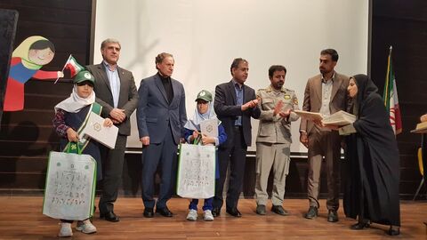 کرمانشاه.  تجلیل از برگزیدگان ماموریت ماکان