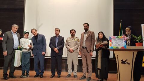 کرمانشاه.  تجلیل از برگزیدگان ماموریت ماکان
