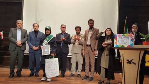 کرمانشاه.  تجلیل از برگزیدگان ماموریت ماکان