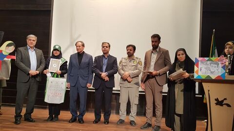 کرمانشاه.  تجلیل از برگزیدگان ماموریت ماکان