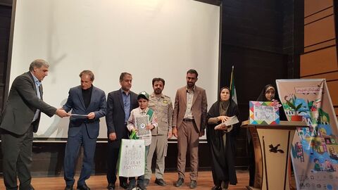 کرمانشاه.  تجلیل از برگزیدگان ماموریت ماکان