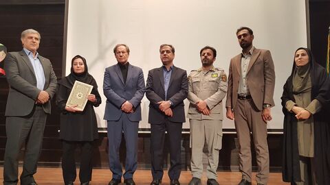 کرمانشاه.  تجلیل از برگزیدگان ماموریت ماکان