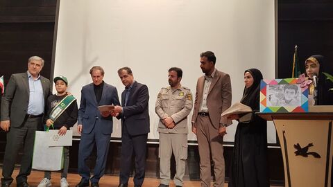 کرمانشاه.  تجلیل از برگزیدگان ماموریت ماکان