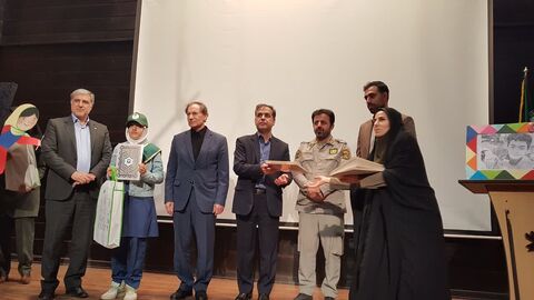 کرمانشاه.  تجلیل از برگزیدگان ماموریت ماکان