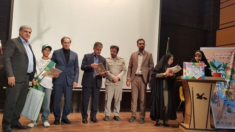 کرمانشاه.  تجلیل از برگزیدگان ماموریت ماکان
