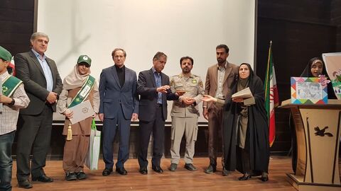 کرمانشاه.  تجلیل از برگزیدگان ماموریت ماکان