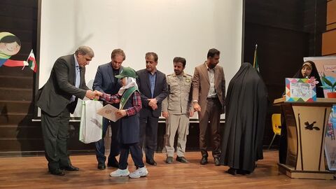 کرمانشاه.  تجلیل از برگزیدگان ماموریت ماکان