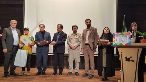 کرمانشاه.  تجلیل از برگزیدگان ماموریت ماکان