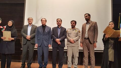 کرمانشاه.  تجلیل از برگزیدگان ماموریت ماکان