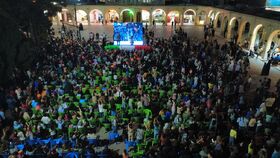 سومین رویداد جشن «شادبادک» در میدان ارگ کرمان برگزار شد