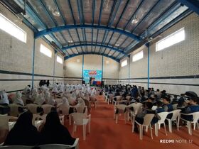 برگزاری جنگ شادی در آغازین روز هفته ملی کودک