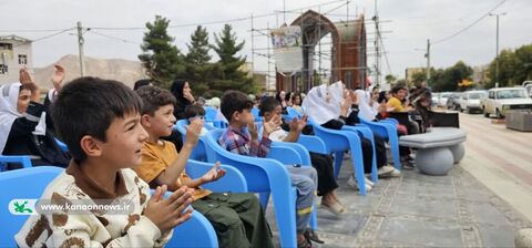 سفر تماشاخانه سیار کانون در لرستان -کوهدشت -کوهنانی