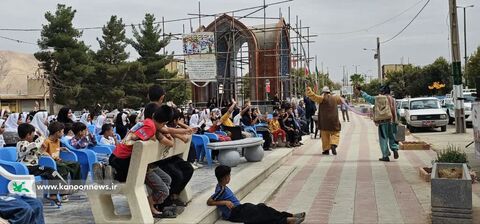 سفر تماشاخانه سیار کانون در لرستان -کوهدشت -کوهنانی