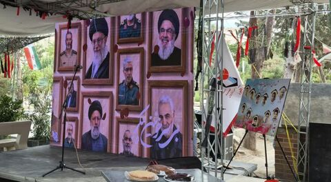 «لبخند لاله‌ها»؛ یادواره شهدای کودک استان البرز در دومین روز هفته ملی کودک