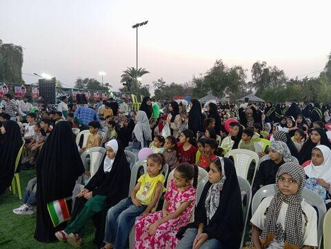 گزارش تصویری/ حضور کانون پرورش فکری کودکان ونوجوانان هرمزگان در جشن روز ملی کودک درگلزار شهدای مدرسه شجره طیبه میناب