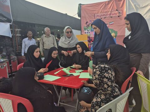 گزارش تصویری/ حضور کانون پرورش فکری کودکان ونوجوانان هرمزگان در جشن روز ملی کودک درگلزار شهدای مدرسه شجره طیبه میناب