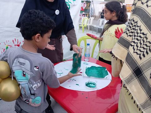 گزارش تصویری/ حضور کانون پرورش فکری کودکان ونوجوانان هرمزگان در جشن روز ملی کودک درگلزار شهدای مدرسه شجره طیبه میناب