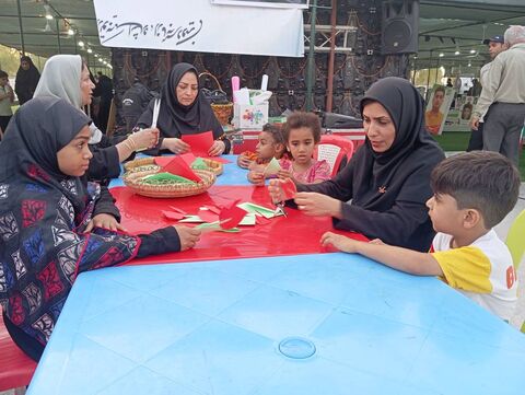 گزارش تصویری/ حضور کانون پرورش فکری کودکان ونوجوانان هرمزگان در جشن روز ملی کودک درگلزار شهدای مدرسه شجره طیبه میناب