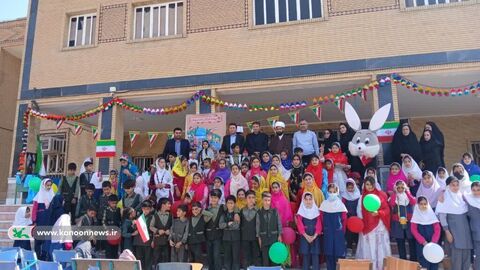 «لبخند کودکان، الفبای وطن»؛ پیام «زنگ دوستی» در مدارس خوزستان
