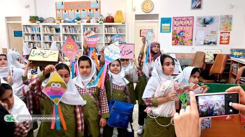 «لبخند کودکان، الفبای وطن»؛ پیام «زنگ دوستی» در مدارس خوزستان