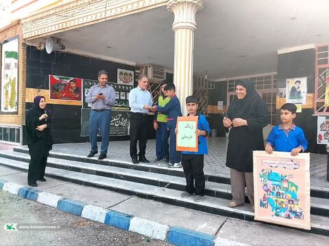 «لبخند کودکان، الفبای وطن»؛ پیام «زنگ دوستی» در مدارس خوزستان