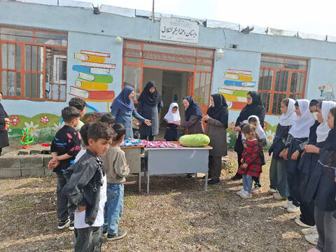 گزارش تصویری| کاروان پیک امید کانون استان اردبیل در روستای ینگجه کوثر