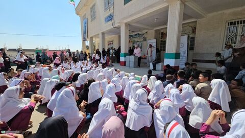 دومین روز تماشاخانه سیار روستایی در مزدک یاسوج با حضور پرشور  کودکان و نوجوانان