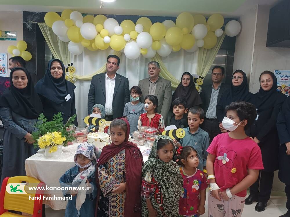 لبخند هفته ملی کودک بر چهره کودکان مبتلا به بیماریهای خاص نشست